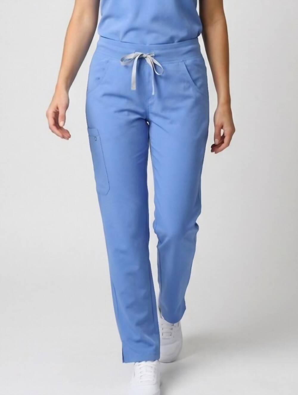 FIGS Technical Collection Pants Womens M Blue Stretch Scrubs Medical Workwear